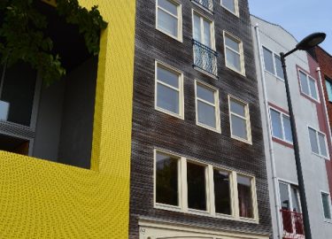 5stöckiges Strohballenhaus in Amsterdam