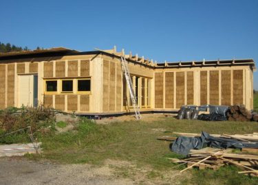 Strohballen-Butterfly Haus in Wriesnitz/Kärnten