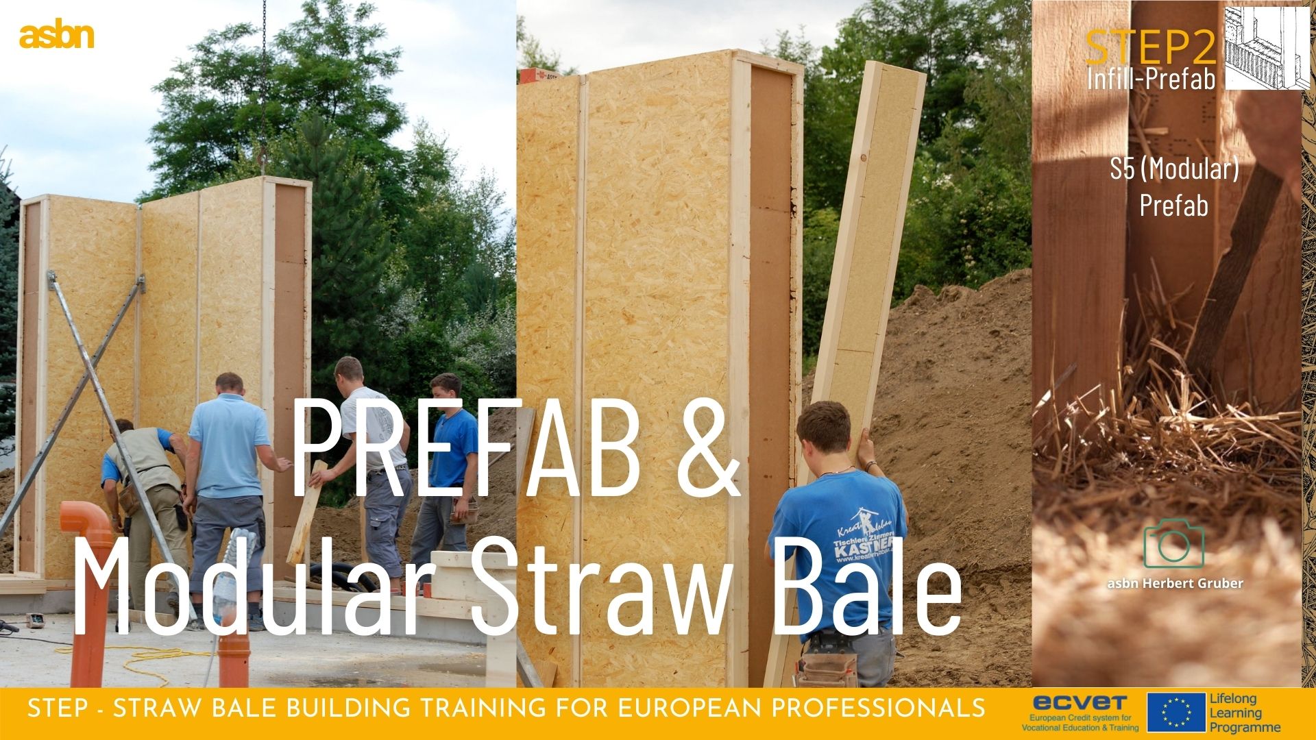 STEP 2 Straw Bale Infill & Prefab ASBN
