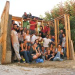 straw bale plaster tadelakt workshop Paleokastro Crete
